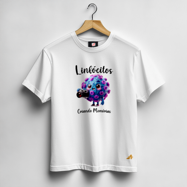 Camiseta Linfócito - Linha Hematolovers