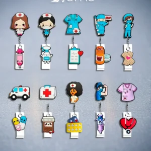 Porta Crachá Profissões