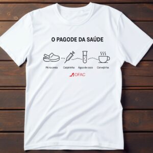 Camiseta O Pagode da Saúde - Linha Humanizar